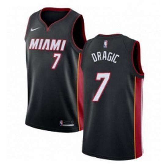 Youth Nike Miami Heat 7 Goran Dragic Swingman Black Road NBA Jersey Icon Edition Youth Nike Miami Heat 7 Goran Dragic Swingman Black Road NBA Jersey Icon Edition