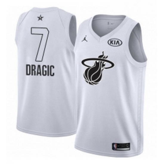 Youth Nike Miami Heat 7 Goran Dragic Swingman White 2018 All Star Game NBA Jersey Youth Nike Miami Heat 7 Goran Dragic Swingman White 2018 All Star Game NBA Jersey