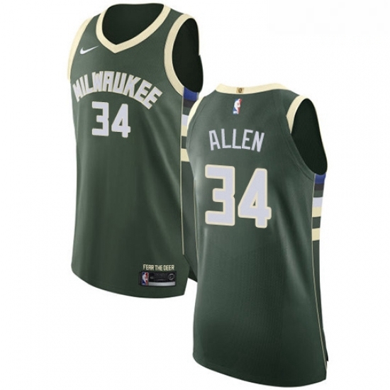 Mens Nike Milwaukee Bucks 34 Ray Allen Authentic Green Road NBA Jersey Icon Edition Mens Nike Milwaukee Bucks 34 Ray Allen Authentic Green Road NBA Jersey Icon Edition