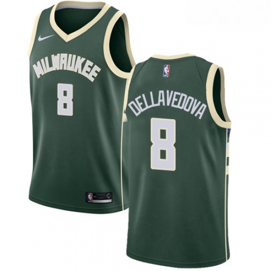 Mens Nike Milwaukee Bucks 8 Matthew Dellavedova Swingman Green Road NBA Jersey Icon Edition Mens Nike Milwaukee Bucks 8 Matthew Dellavedova Swingman Green Road NBA Jersey Icon Edition