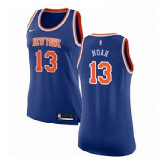 Womens Nike New York Knicks 13 Joakim Noah Swingman Royal Blue NBA Jersey Icon Edition Womens Nike New York Knicks 13 Joakim Noah Swingman Royal Blue NBA Jersey Icon Edition