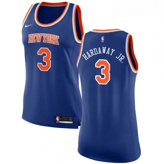 Womens Nike New York Knicks 3 Tim Hardaway Jr Swingman Royal Blue NBA Jersey Icon Edition Womens Nike New York Knicks 3 Tim Hardaway Jr Swingman Royal Blue NBA Jersey Icon Edition