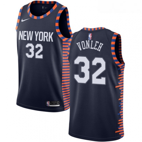 Womens Nike New York Knicks 32 Noah Vonleh Swingman Navy Blue NBA Jersey 2018 19 City Edition Womens Nike New York Knicks 32 Noah Vonleh Swingman Navy Blue NBA Jersey 2018 19 City Edition