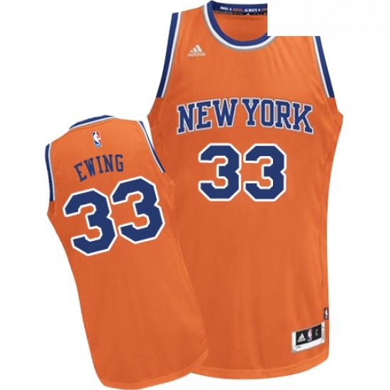 Youth Adidas New York Knicks 33 Patrick Ewing Swingman Orange Alternate NBA Jersey Youth Adidas New York Knicks 33 Patrick Ewing Swingman Orange Alternate NBA Jersey