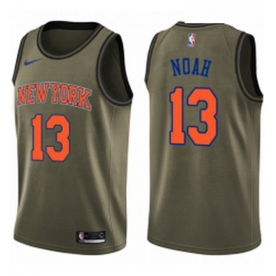 Youth Nike New York Knicks 13 Joakim Noah Swingman Green Salute to Service NBA Jersey Youth Nike New York Knicks 13 Joakim Noah Swingman Green Salute to Service NBA Jersey