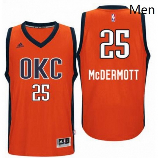 Mens Oklahoma City Thunder 25 Doug McDermott adidas Orange Player Swingman Jersey Mens Oklahoma City Thunder 25 Doug McDermott adidas Orange Player Swingman Jersey