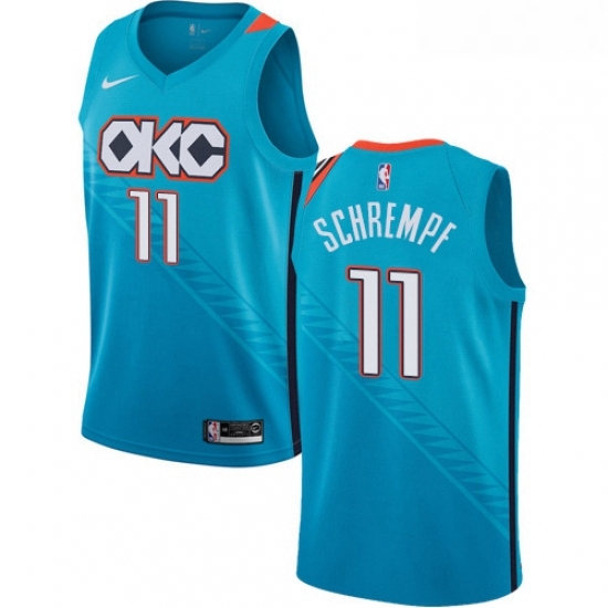 Womens Nike Oklahoma City Thunder 11 Detlef Schrempf Swingman Turquoise NBA Jersey City Edition Womens Nike Oklahoma City Thunder 11 Detlef Schrempf Swingman Turquoise NBA Jersey City Edition