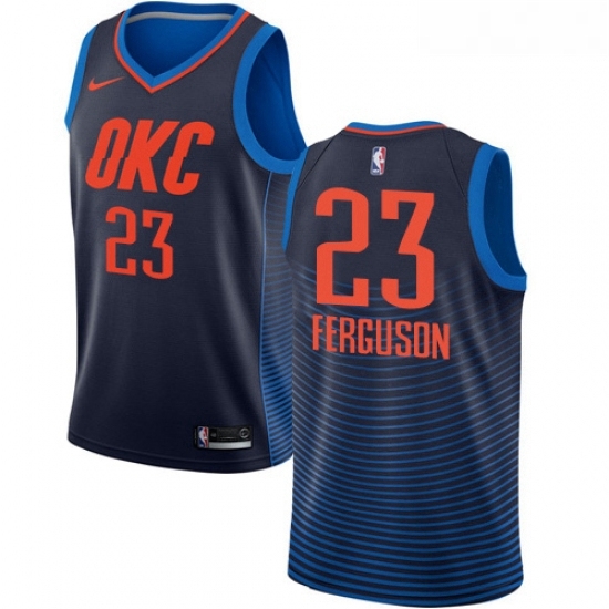 Womens Nike Oklahoma City Thunder 23 Terrance Ferguson Swingman Navy Blue NBA Jersey Statement Edition Womens Nike Oklahoma City Thunder 23 Terrance Ferguson Swingman Navy Blue NBA Jersey Statement Edition