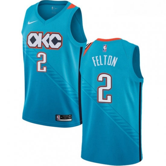 Youth Nike Oklahoma City Thunder 2 Raymond Felton Swingman Turquoise NBA Jersey City Edition Youth Nike Oklahoma City Thunder 2 Raymond Felton Swingman Turquoise NBA Jersey City Edition
