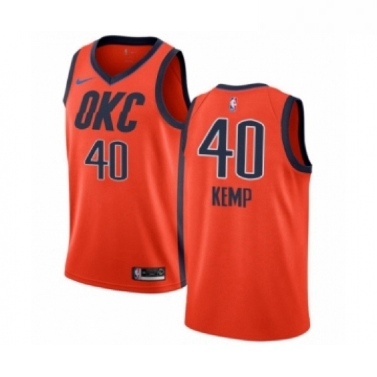 Youth Nike Oklahoma City Thunder 40 Shawn Kemp Orange Swingman Jersey Earned Edition Youth Nike Oklahoma City Thunder 40 Shawn Kemp Orange Swingman Jersey Earned Edition