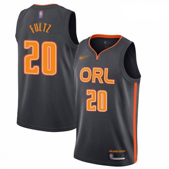 Magic 20 Markelle Fultz Charcoal Basketball Swingman City Edition 2019 20 Jersey Magic 20 Markelle Fultz Charcoal Basketball Swingman City Edition 2019 20 Jersey