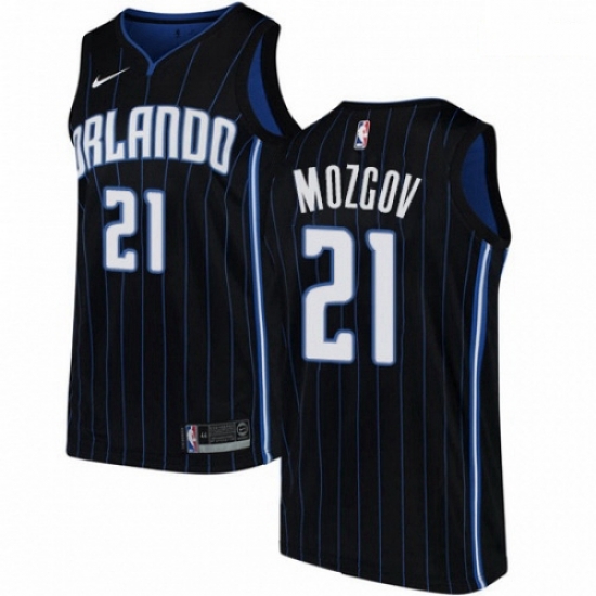 Mens Nike Orlando Magic 21 Timofey Mozgov Authentic Black NBA Jersey Statement Edition Mens Nike Orlando Magic 21 Timofey Mozgov Authentic Black NBA Jersey Statement Edition