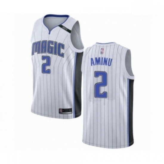 Mens Orlando Magic 2 Al Farouq Aminu Authentic White Basketball Jersey Association Edition Mens Orlando Magic 2 Al Farouq Aminu Authentic White Basketball Jersey Association Edition