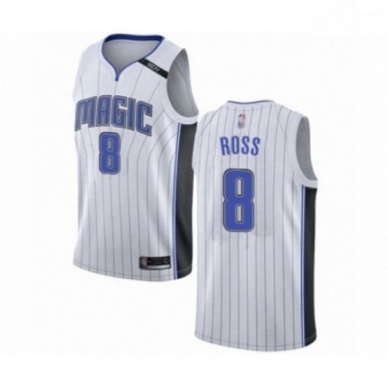 Mens Orlando Magic 8 Terrence Ross Authentic White Basketball Jersey Association Edition Mens Orlando Magic 8 Terrence Ross Authentic White Basketball Jersey Association Edition