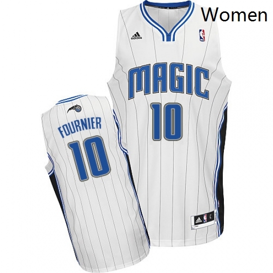 Womens Adidas Orlando Magic 10 Evan Fournier Swingman White Home NBA Jersey Womens Adidas Orlando Magic 10 Evan Fournier Swingman White Home NBA Jersey