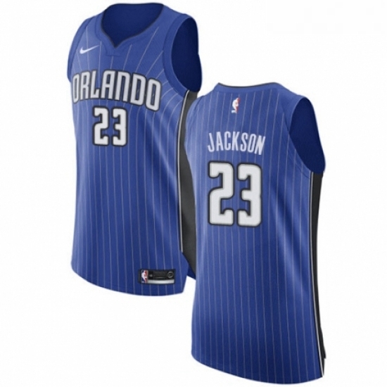 Womens Nike Orlando Magic 23 Justin Jackson Authentic Royal Blue NBA Jersey Icon Edition Womens Nike Orlando Magic 23 Justin Jackson Authentic Royal Blue NBA Jersey Icon Edition