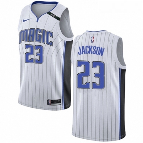 Womens Nike Orlando Magic 23 Justin Jackson Authentic White NBA Jersey Association Edition Womens Nike Orlando Magic 23 Justin Jackson Authentic White NBA Jersey Association Edition