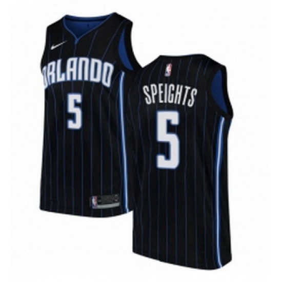 Womens Nike Orlando Magic 5 Marreese Speights Swingman Black Alternate NBA Jersey Statement Edition Womens Nike Orlando Magic 5 Marreese Speights Swingman Black Alternate NBA Jersey Statement Edition