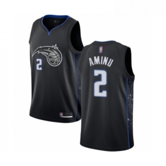 Womens Orlando Magic 2 Al Farouq Aminu Swingman Black Basketball Jersey City Edition Womens Orlando Magic 2 Al Farouq Aminu Swingman Black Basketball Jersey City Edition
