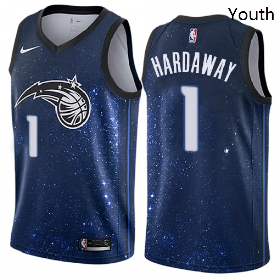 Youth Nike Orlando Magic 1 Penny Hardaway Swingman Blue NBA Jersey City Edition Youth Nike Orlando Magic 1 Penny Hardaway Swingman Blue NBA Jersey City Edition