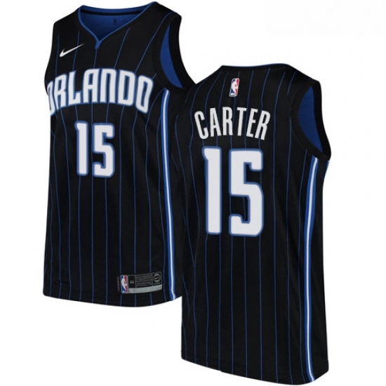 Youth Nike Orlando Magic 15 Vince Carter Swingman Black Alternate NBA Jersey Statement Edition Youth Nike Orlando Magic 15 Vince Carter Swingman Black Alternate NBA Jersey Statement Edition