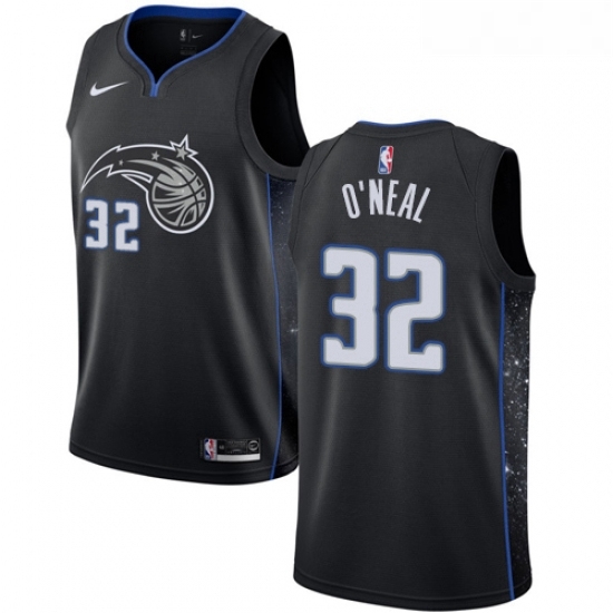 Youth Nike Orlando Magic 32 Shaquille ONeal Swingman Black NBA Jersey City Editi Youth Nike Orlando Magic 32 Shaquille ONeal Swingman Black NBA Jersey City Editi