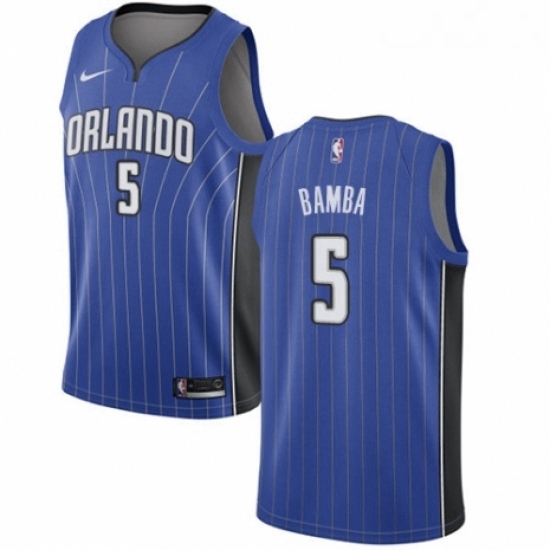 Youth Nike Orlando Magic 5 Mohamed Bamba Swingman Royal Blue NBA Jersey Icon Edition Youth Nike Orlando Magic 5 Mohamed Bamba Swingman Royal Blue NBA Jersey Icon Edition