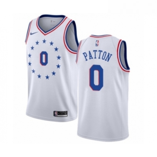 Womens Nike Philadelphia 76ers 0 Justin Patton White Swingman Jersey Earned Edition Womens Nike Philadelphia 76ers 0 Justin Patton White Swingman Jersey Earned Edition