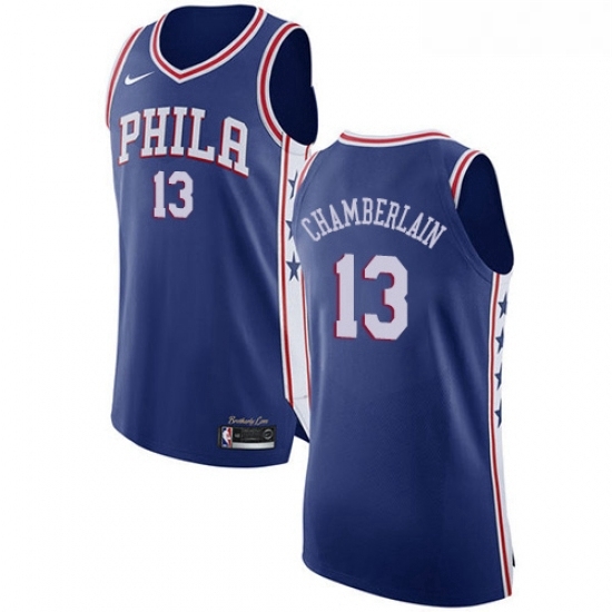 Youth Nike Philadelphia 76ers 13 Wilt Chamberlain Authentic Blue Road NBA Jersey Icon Edition Youth Nike Philadelphia 76ers 13 Wilt Chamberlain Authentic Blue Road NBA Jersey Icon Edition