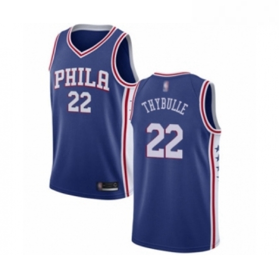 Youth Philadelphia 76ers 22 Mattise Thybulle Swingman Blue Basketball Jersey Icon Edition Youth Philadelphia 76ers 22 Mattise Thybulle Swingman Blue Basketball Jersey Icon Edition