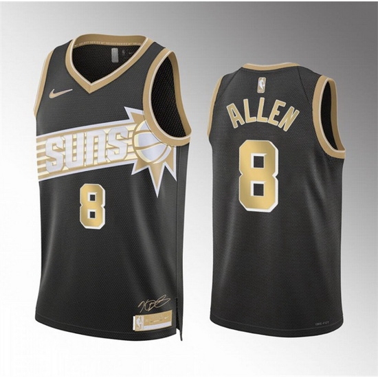 Men Phoenix Suns 8 Grayson Allen Black 2024 Select Series Stitched Basketball Jersey Men Phoenix Suns 8 Grayson Allen Black 2024 Select Series Stitched Basketball Jersey