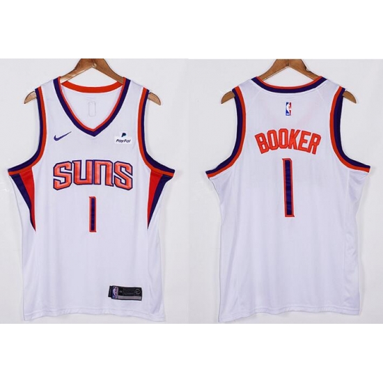 Men Phoenix Suns Devin Booker 1 White 2021 2022 City Edition Nike Stitched Jersey Men Phoenix Suns Devin Booker 1 White 2021 2022 City Edition Nike Stitched Jersey