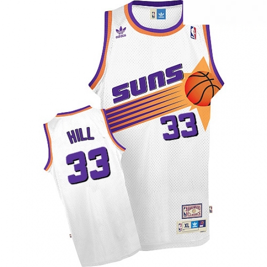 Mens Adidas Phoenix Suns 33 Grant Hill Swingman White Throwback NBA Jersey Mens Adidas Phoenix Suns 33 Grant Hill Swingman White Throwback NBA Jersey