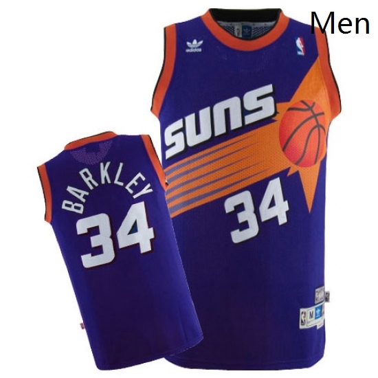 Mens Mitchell and Ness Phoenix Suns 34 Charles Barkley Swingman Purple Throwback NBA Jersey Mens Mitchell and Ness Phoenix Suns 34 Charles Barkley Swingman Purple Throwback NBA Jersey