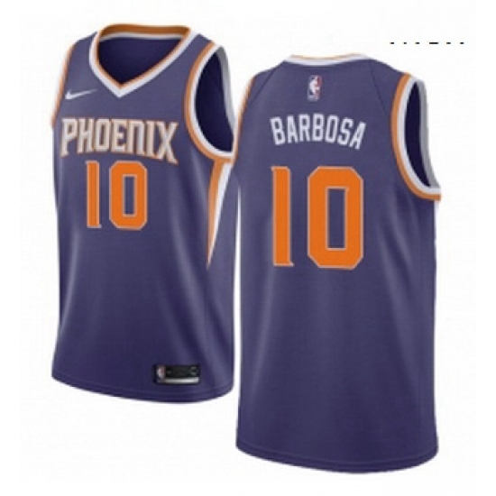 Mens Nike Phoenix Suns 10 Leandro Barbosa Swingman Purple Road NBA Jersey Icon Edition Mens Nike Phoenix Suns 10 Leandro Barbosa Swingman Purple Road NBA Jersey Icon Edition