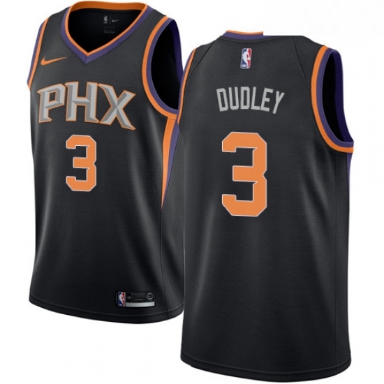 Mens Nike Phoenix Suns 3 Jared Dudley Swingman Black Alternate NBA Jersey Statement Edition Mens Nike Phoenix Suns 3 Jared Dudley Swingman Black Alternate NBA Jersey Statement Edition