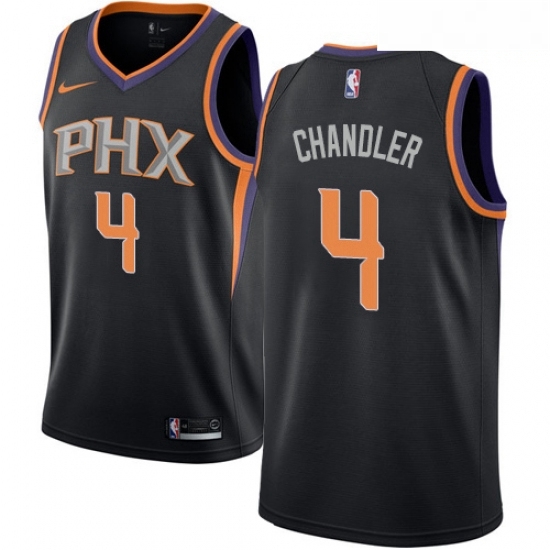 Mens Nike Phoenix Suns 4 Tyson Chandler Swingman Black Alternate NBA Jersey Statement Edition Mens Nike Phoenix Suns 4 Tyson Chandler Swingman Black Alternate NBA Jersey Statement Edition