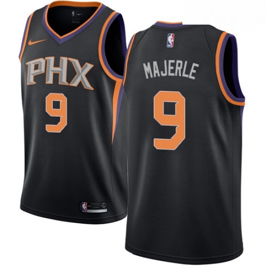 Mens Nike Phoenix Suns 9 Dan Majerle Swingman Black Alternate NBA Jersey Statement Edition Mens Nike Phoenix Suns 9 Dan Majerle Swingman Black Alternate NBA Jersey Statement Edition