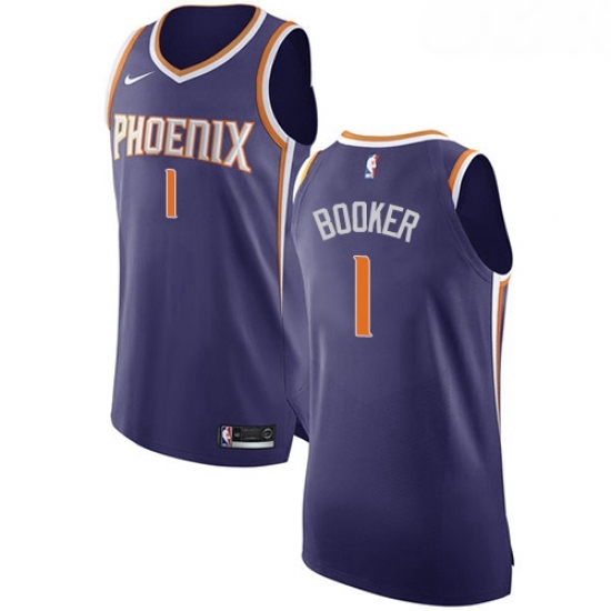 Womens Nike Phoenix Suns 1 Devin Booker Authentic Purple Road NBA Jersey Icon Edition Womens Nike Phoenix Suns 1 Devin Booker Authentic Purple Road NBA Jersey Icon Edition