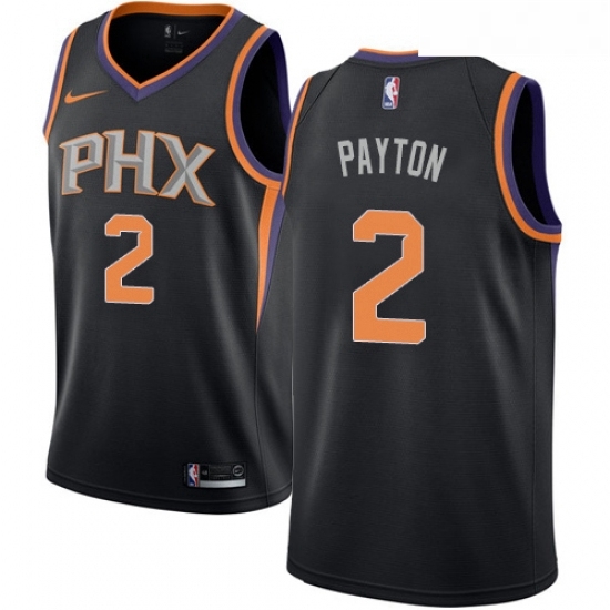 Womens Nike Phoenix Suns 2 Elfrid Payton Authentic Black Alternate NBA Jersey Statement Edition Womens Nike Phoenix Suns 2 Elfrid Payton Authentic Black Alternate NBA Jersey Statement Edition