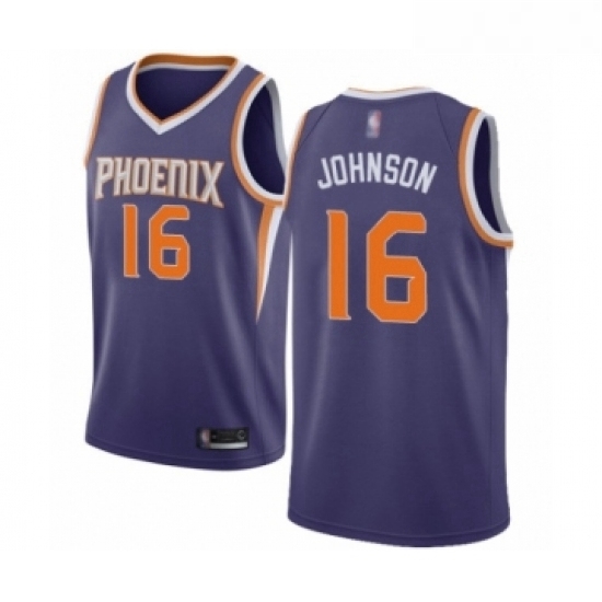 Womens Phoenix Suns 16 Tyler Johnson Authentic Purple Basketball Jersey Icon Edition Womens Phoenix Suns 16 Tyler Johnson Authentic Purple Basketball Jersey Icon Edition