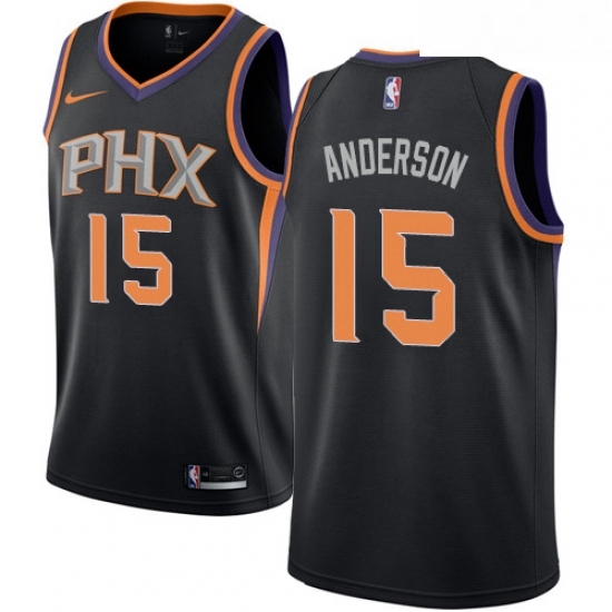 Youth Nike Phoenix Suns 15 Ryan Anderson Swingman Black NBA Jersey Statement Edition Youth Nike Phoenix Suns 15 Ryan Anderson Swingman Black NBA Jersey Statement Edition