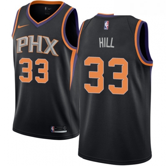 Youth Nike Phoenix Suns 33 Grant Hill Authentic Black Alternate NBA Jersey Statement Edition Youth Nike Phoenix Suns 33 Grant Hill Authentic Black Alternate NBA Jersey Statement Edition