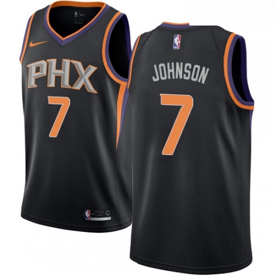 Youth Nike Phoenix Suns 7 Kevin Johnson Authentic Black Alternate NBA Jersey Statement Edition Youth Nike Phoenix Suns 7 Kevin Johnson Authentic Black Alternate NBA Jersey Statement Edition