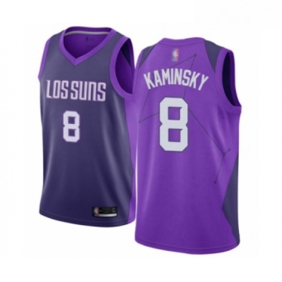Youth Phoenix Suns 8 Frank Kaminsky Swingman Purple Basketball Jersey City Edition Youth Phoenix Suns 8 Frank Kaminsky Swingman Purple Basketball Jersey City Edition