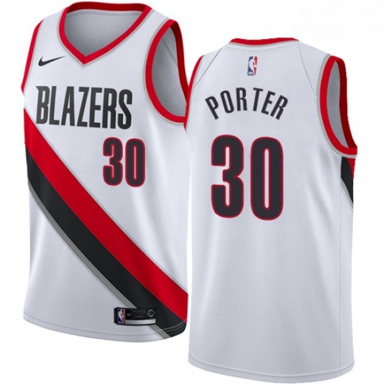 Mens Nike Portland Trail Blazers 30 Terry Porter Swingman White Home NBA Jersey Association Edition Mens Nike Portland Trail Blazers 30 Terry Porter Swingman White Home NBA Jersey Association Edition