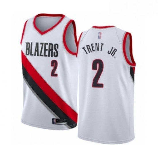 Mens Portland Trail Blazers 2 Gary Trent Jr Authentic White Basketball Jersey Association Edition Mens Portland Trail Blazers 2 Gary Trent Jr Authentic White Basketball Jersey Association Edition