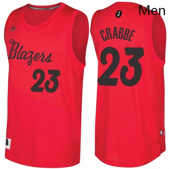 Mens Portland Trail Blazers 23 Allen Crabbe Red 2016 2017 Christmas Day NBA Swingman Jersey Mens Portland Trail Blazers 23 Allen Crabbe Red 2016 2017 Christmas Day NBA Swingman Jersey