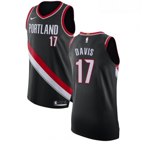 Womens Nike Portland Trail Blazers 17 Ed Davis Authentic Black Road NBA Jersey Icon Edition Womens Nike Portland Trail Blazers 17 Ed Davis Authentic Black Road NBA Jersey Icon Edition