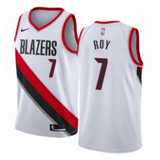 Womens Nike Portland Trail Blazers 7 Brandon Roy Swingman White Home NBA Jersey Association Edition Womens Nike Portland Trail Blazers 7 Brandon Roy Swingman White Home NBA Jersey Association Edition
